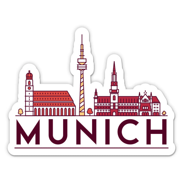 Munich Germany Sticker