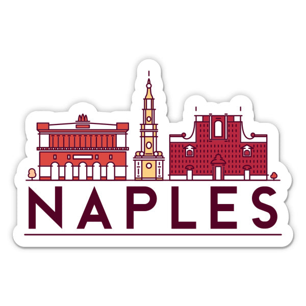 Naples Italy Sticker