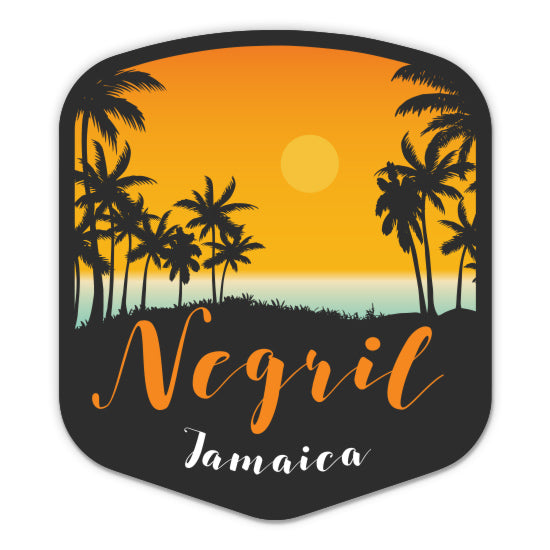 Negril Jamaica Sticker