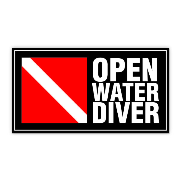 Open Water Diver Sticker