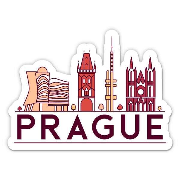Prague Sticker