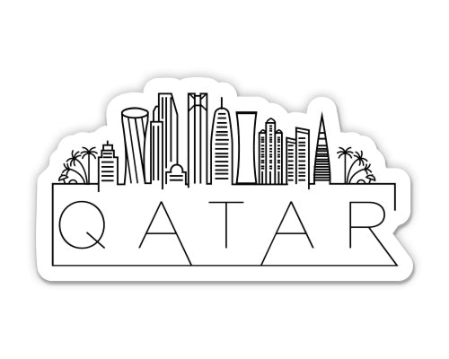 Qatar Sticker