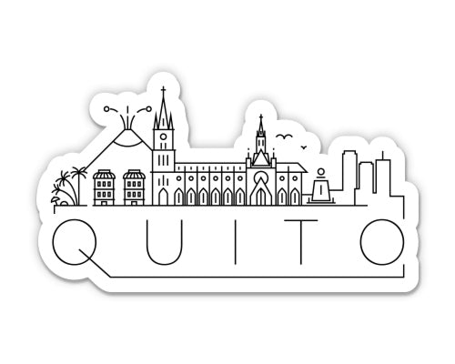 Quito Ecuador Sticker