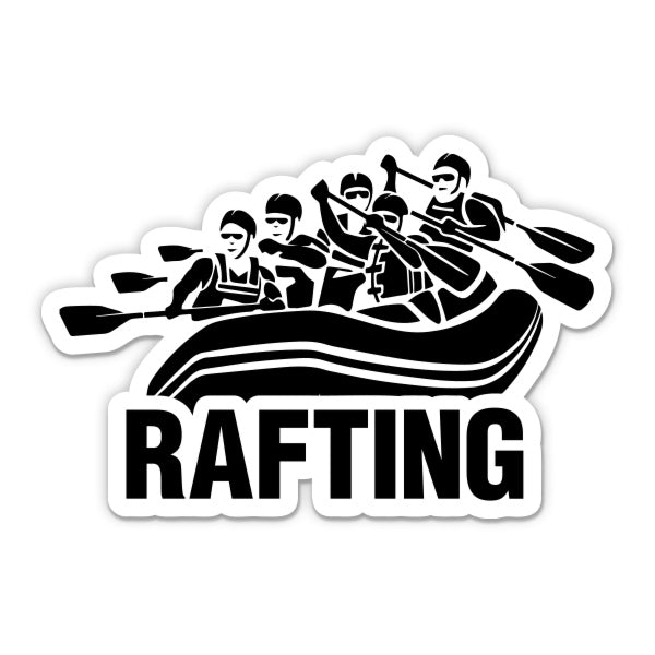 Whitewater Rafting Sticker