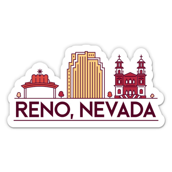 Reno Nevada Sticker