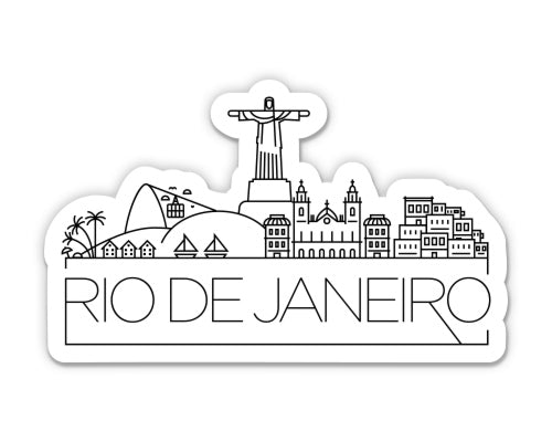 Rio de Janeiro Brazil Sticker