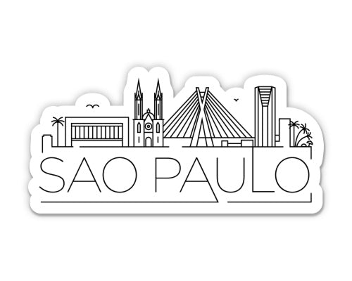 Sao Paolo Brazil Sticker