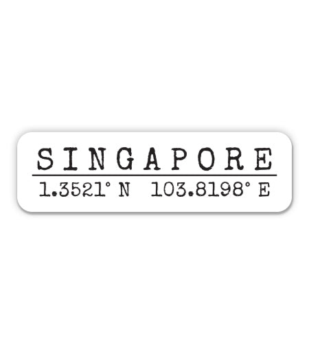 Singapore Singapore Sticker