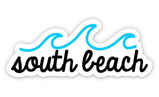 South Beach Sticker