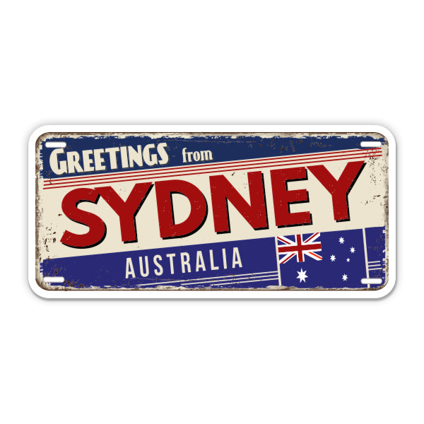 Greetings from Sydney Australia Sticker