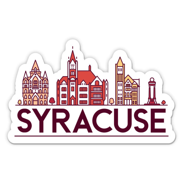 Syracuse New York Sticker