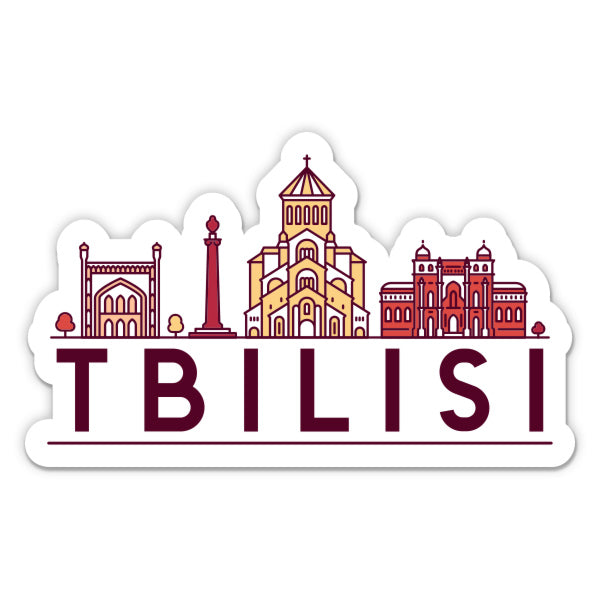 Tbilisi Georgia Sticker