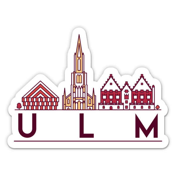 Ulm Germany Sticker
