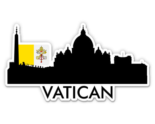 Vatican Skyline Sticker
