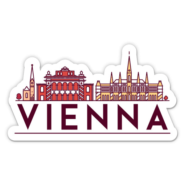 Vienna Austria Sticker