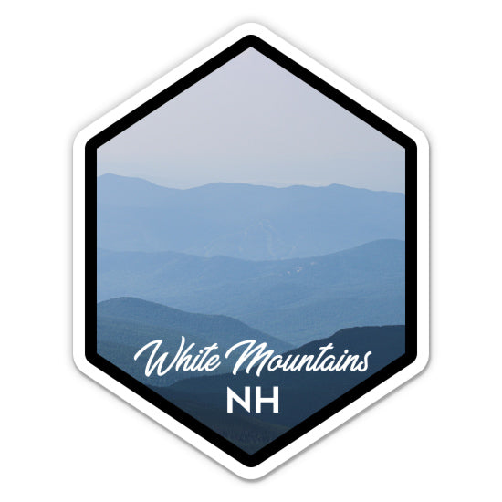 White Mountains Sticker