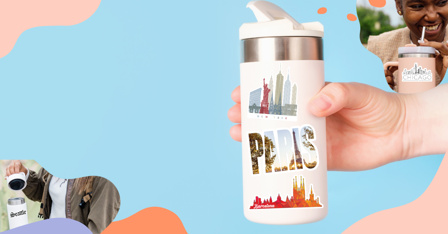 Bucket-list World Cities Stickers