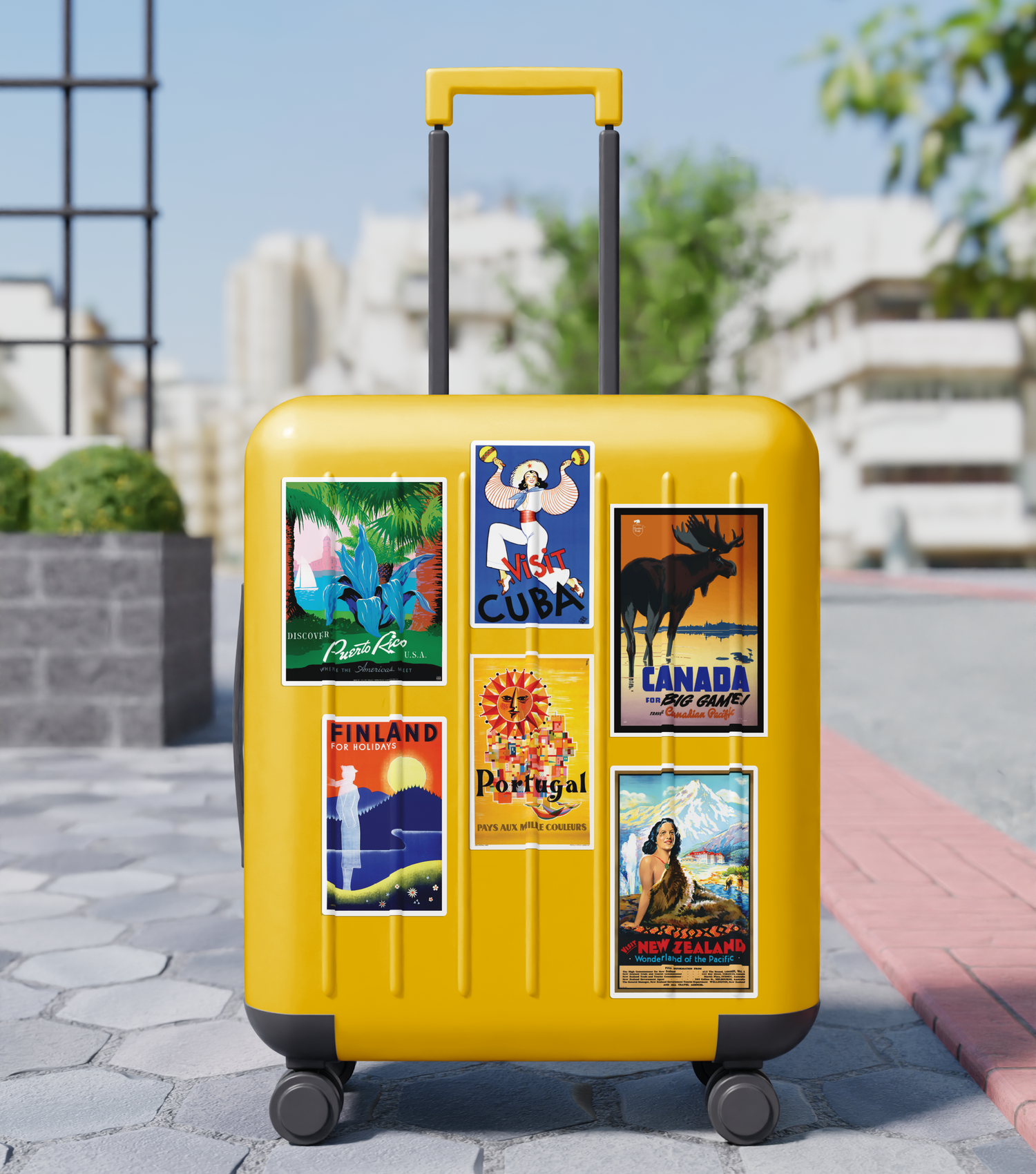 Country Travel Poster