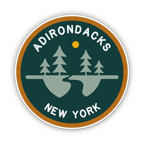 Adirondacks New York ADK Sticker