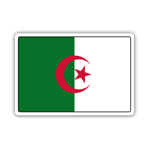 Algeria Flag Sticker