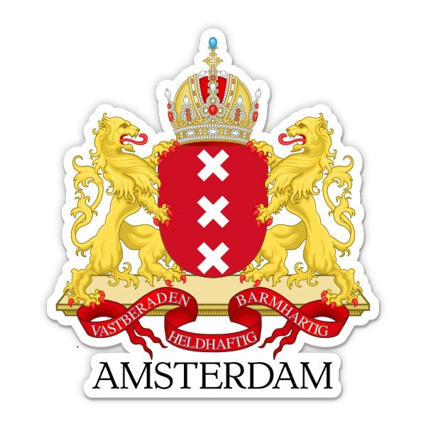 Amsterdam Netherlands Sticker