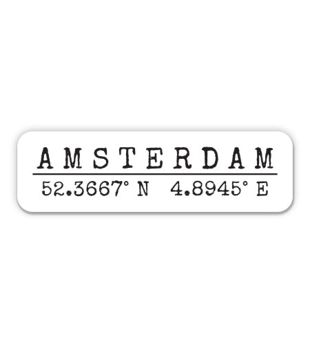 Amsterdam Netherlands Sticker