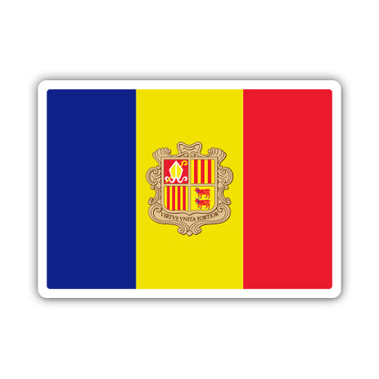 Andorra Flag Sticker