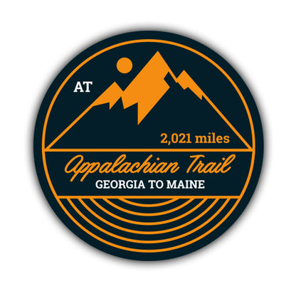 Appalachian Trail AT National Scenic Trail Sticker