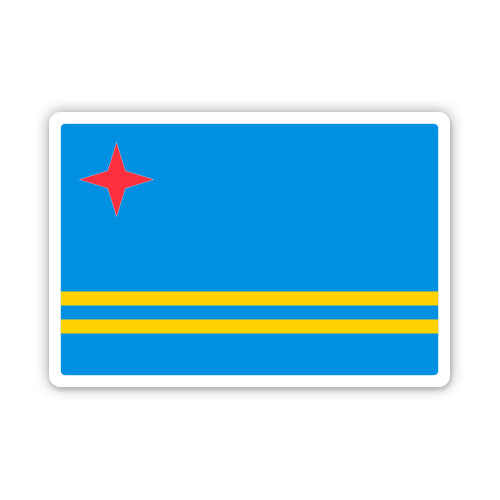 Aruba Flag  Sticker
