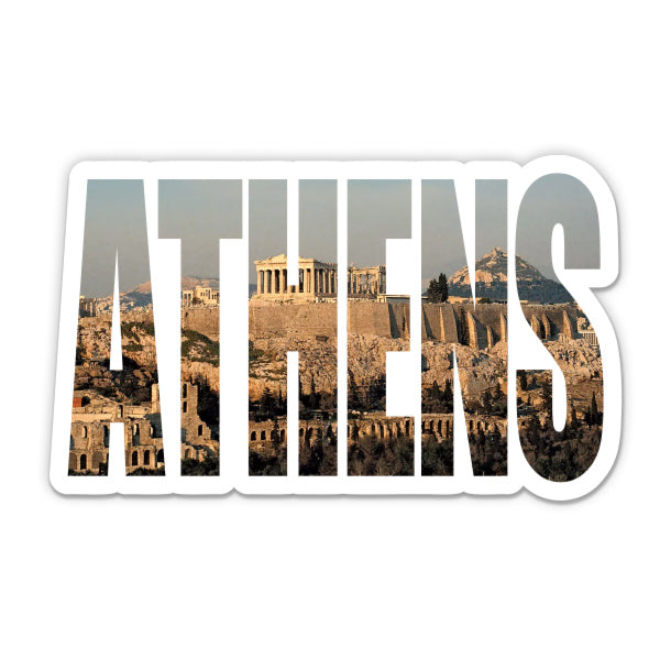 Athens Greece Sticker