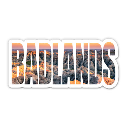 Badlands National Park Sticker
