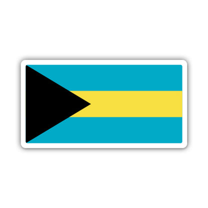 Bahamas Flag Sticker
