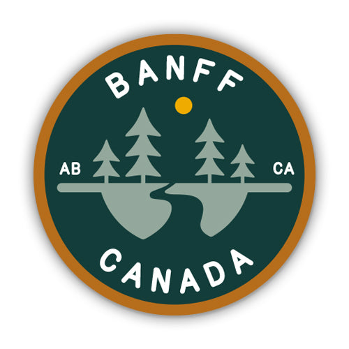 Banff Canada Sticker