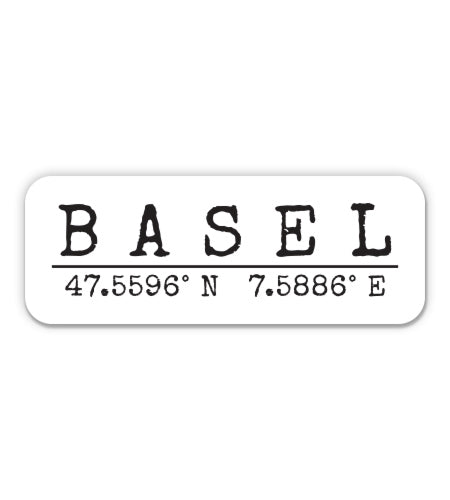 Basel Switzerland Sticker