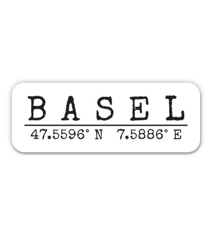 Basel Switzerland Sticker