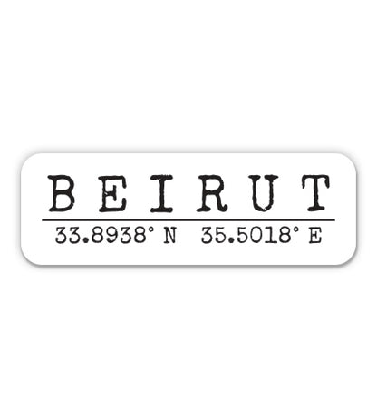 Beirut Lebanon Sticker