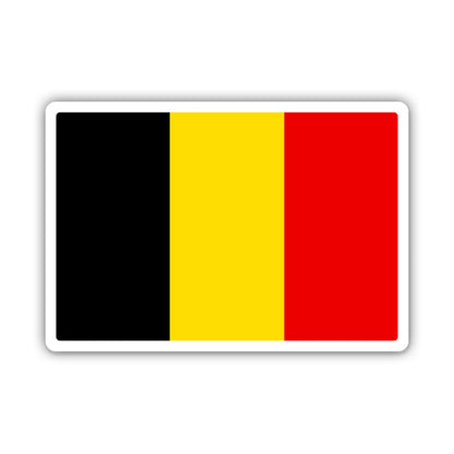 Belgium Flag Sticker