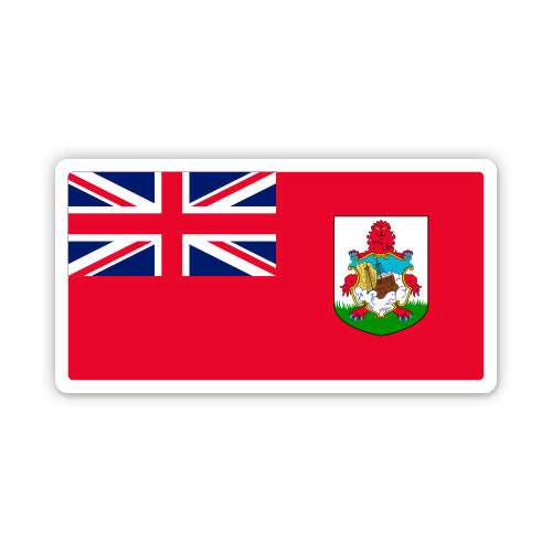 Bermuda Flag  Sticker