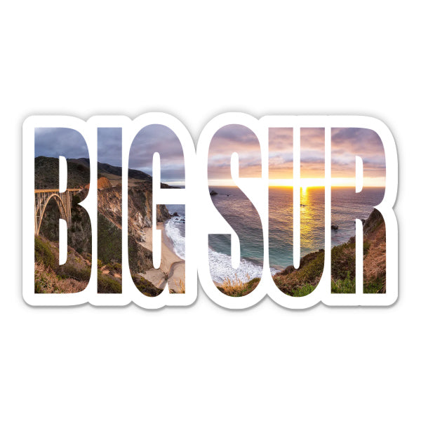 Big Sur California Sticker