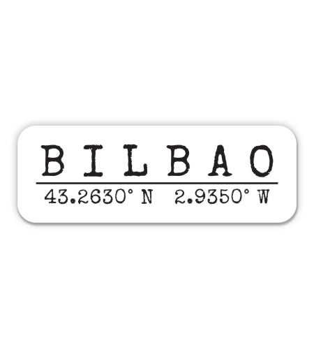 Bilbao Spain Sticker