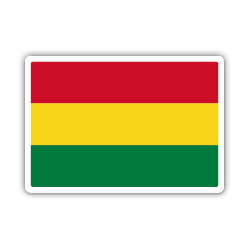 Bolivia Flag Sticker