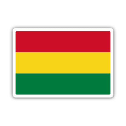 Bolivia Flag Sticker