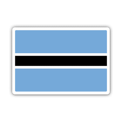 Botswana Flag Sticker