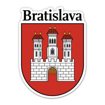 Bratislava Slovakia Sticker