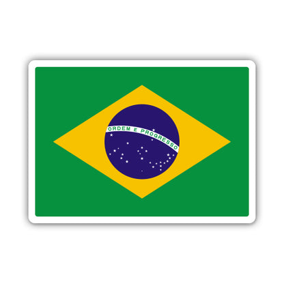 Brazil Flag Sticker