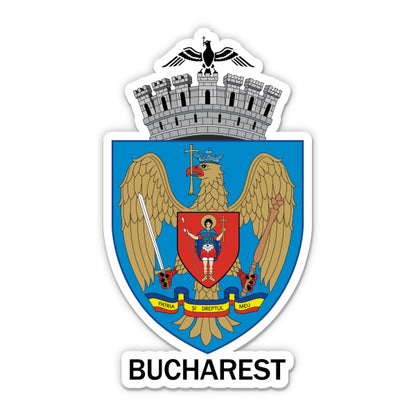 Bucharest Romania Sticker