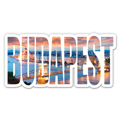 Budapest Hungary Sticker