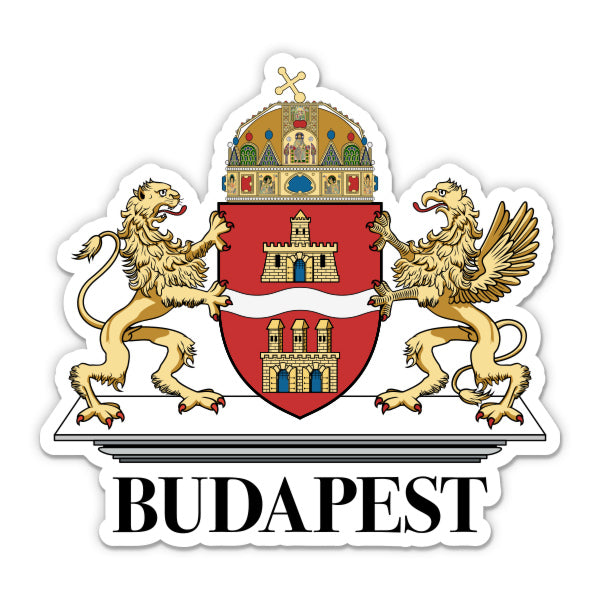 Budapest Hungary Sticker