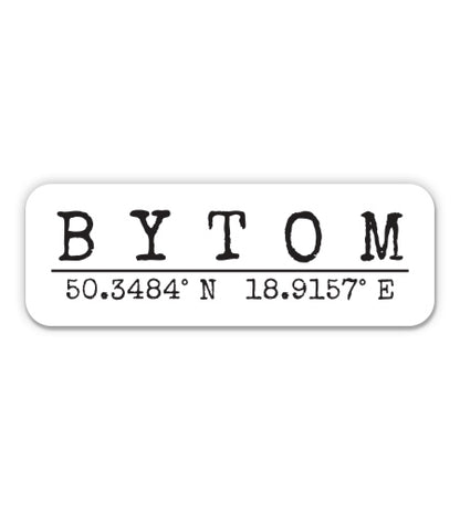 Bytom Poland Sticker