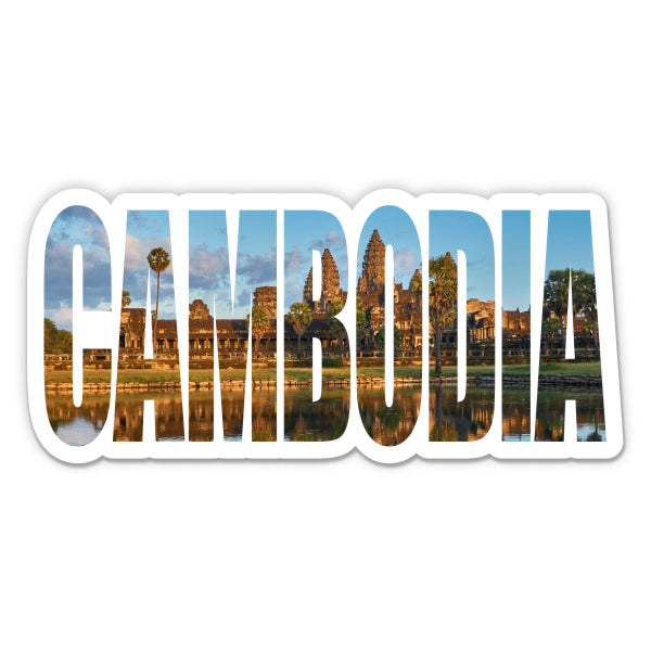 Cambodia Sticker